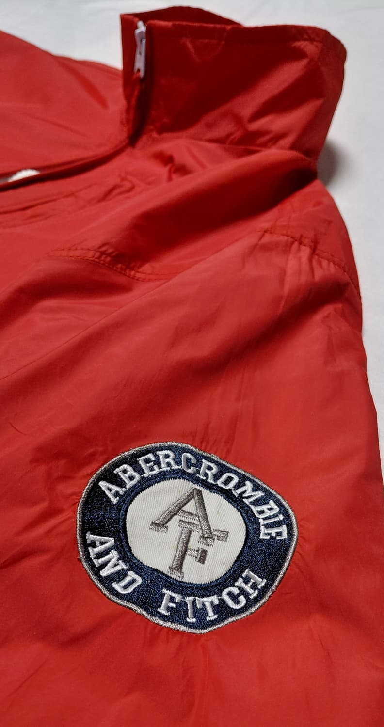 [L] 아베크롬비 & 피치 빈티지 패치 윈드브레이커 (레드) 상품이미지9