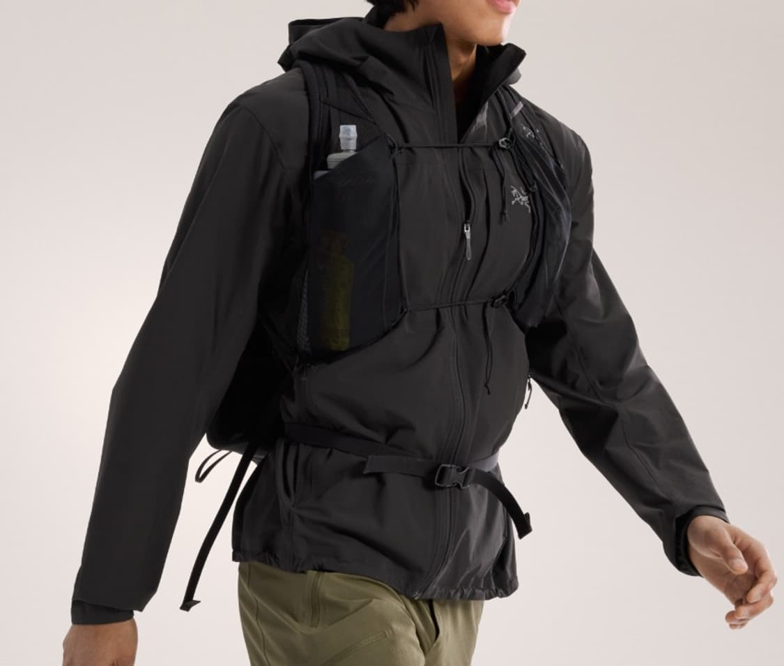 [M] 아크테릭스 감마 라이트웨이트 후디 블랙 상품이미지1