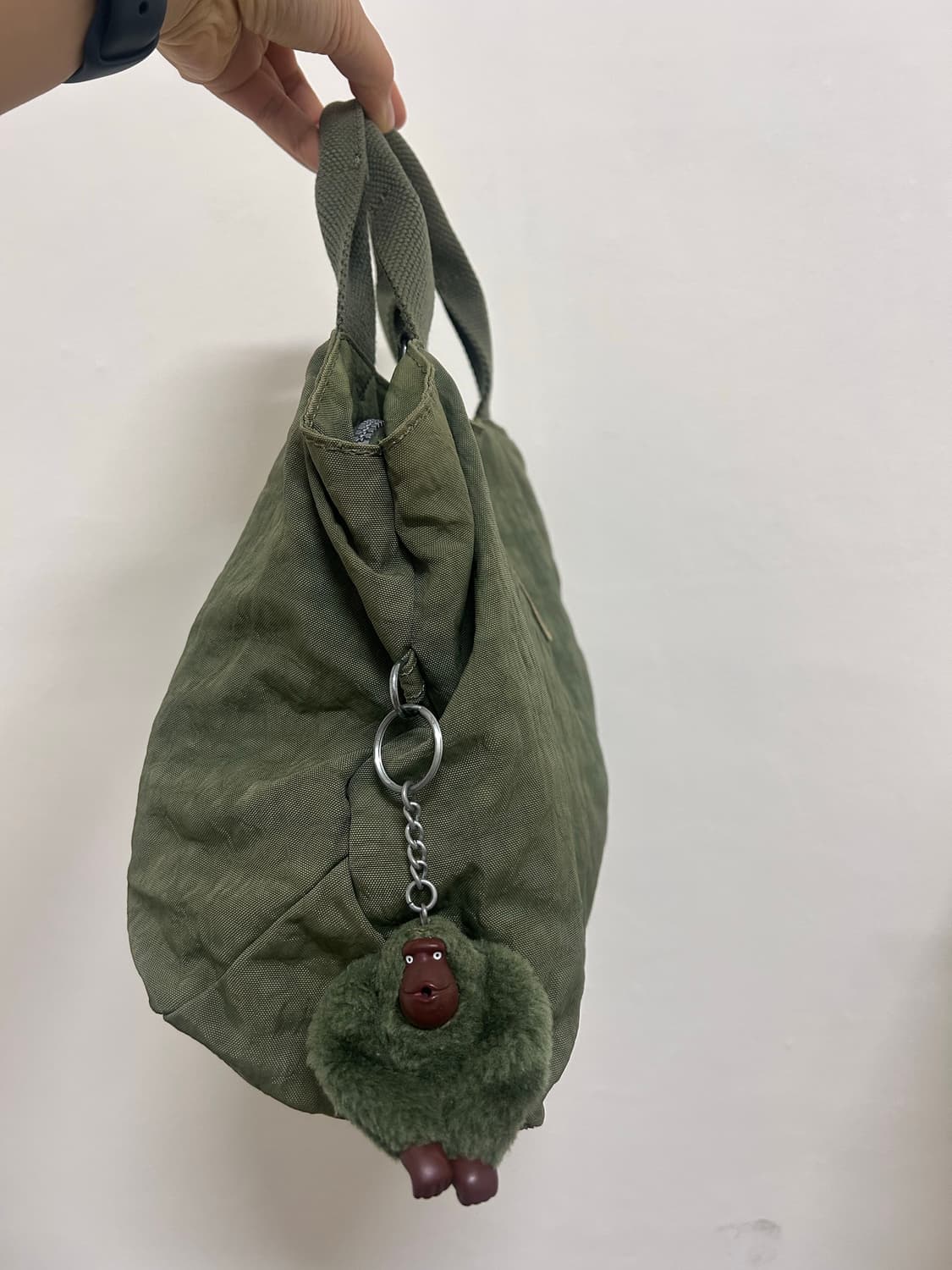 키플링 토트백 카키색 상품이미지5