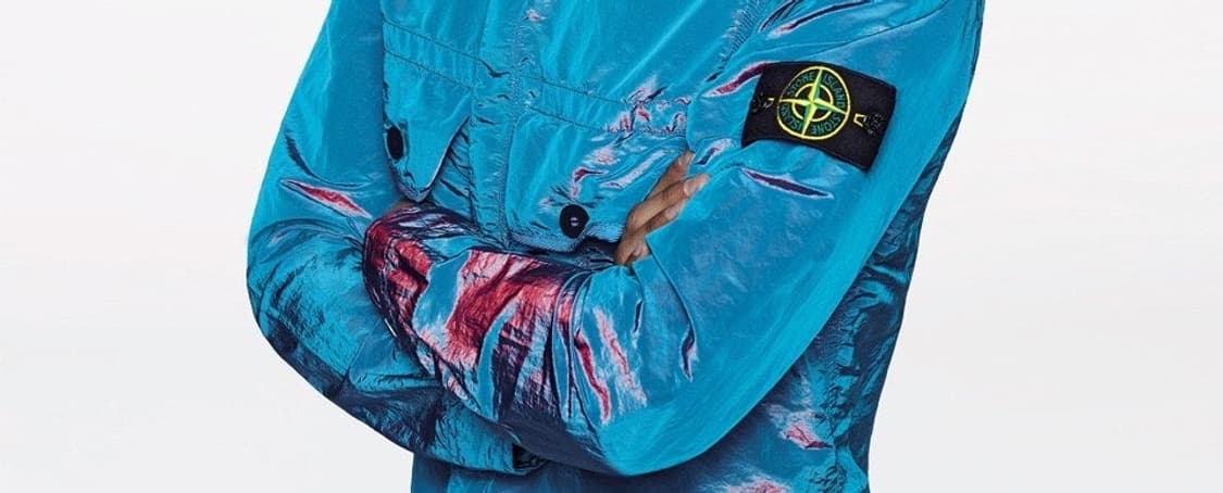 스톤 아일랜드 웨프트 나일론 메탈 자켓 바람막이 백화점택 국내택 상품이미지2