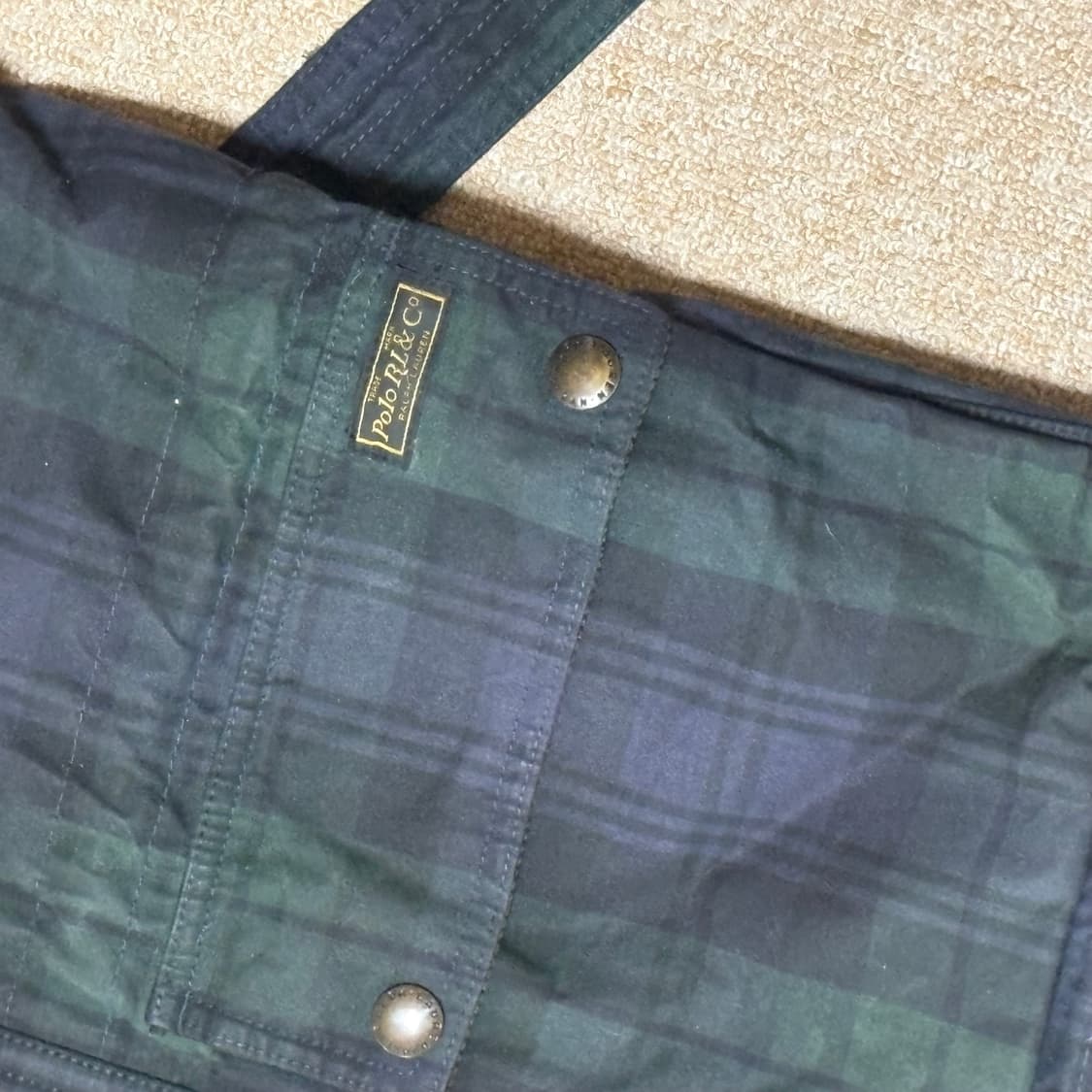 폴로 블랙와치 모터사이클 자켓 M 상품이미지5