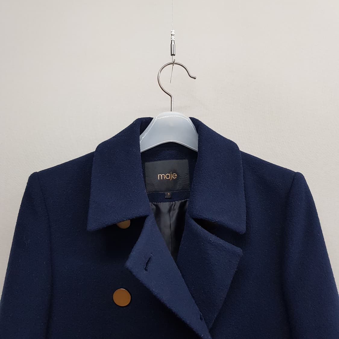 maje 마쥬  더블 버튼 롱 코트 38사이즈 상품이미지2