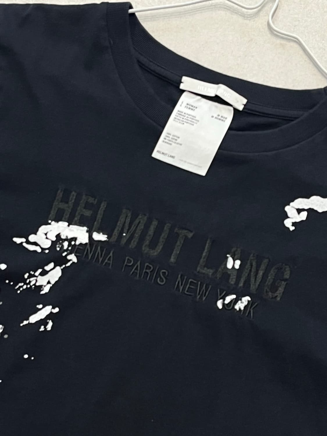 헬무트랭 그래픽 티셔츠 상품이미지1