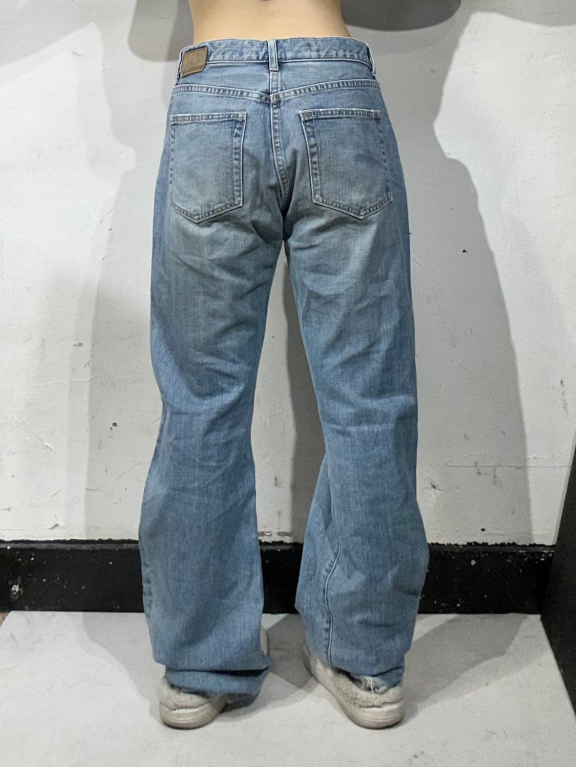 갭 부츠컷 와이드 연청 바지 데님 팬츠  상품이미지3