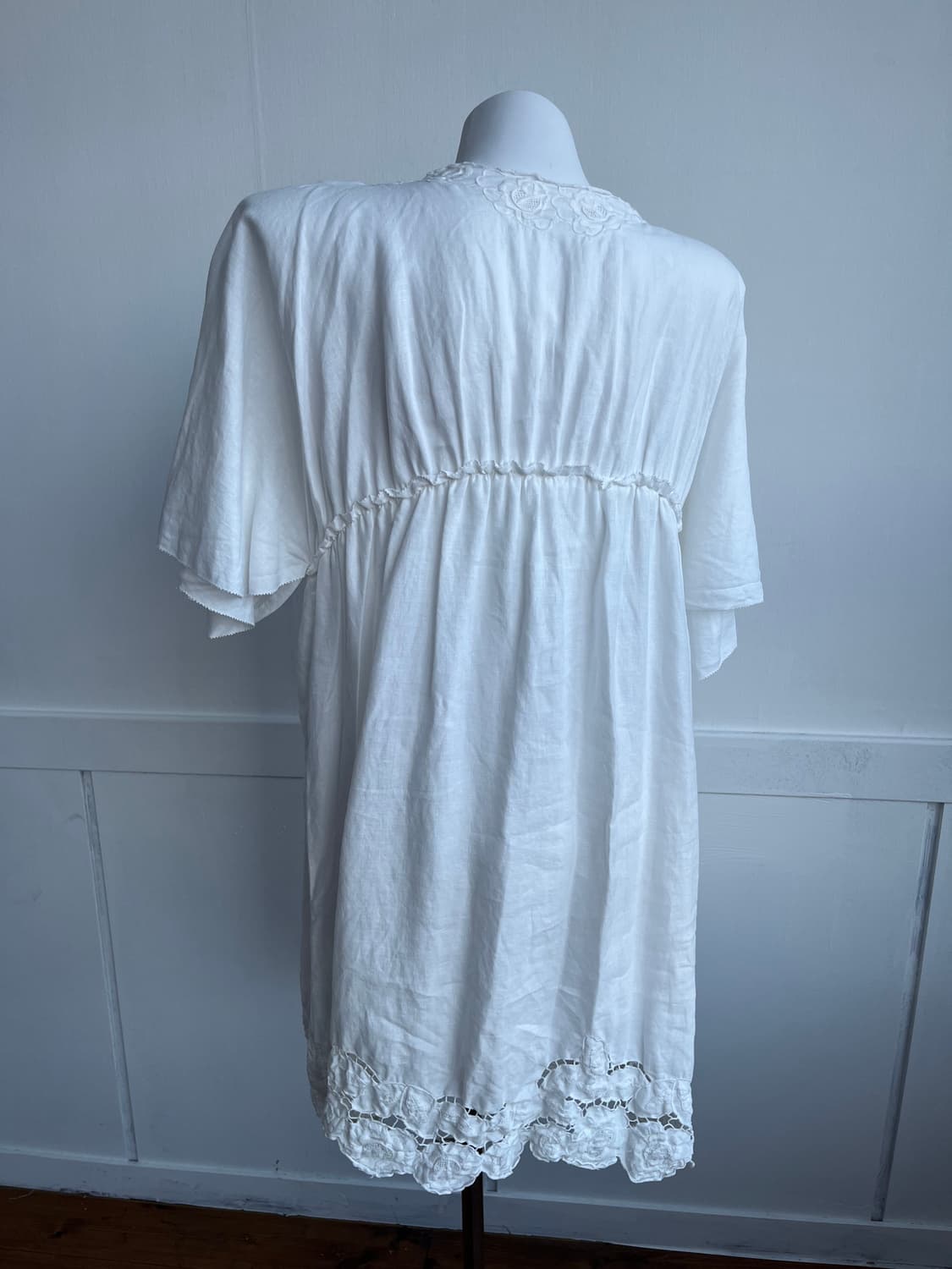 화이트 넥플라워 원피스 상품이미지6