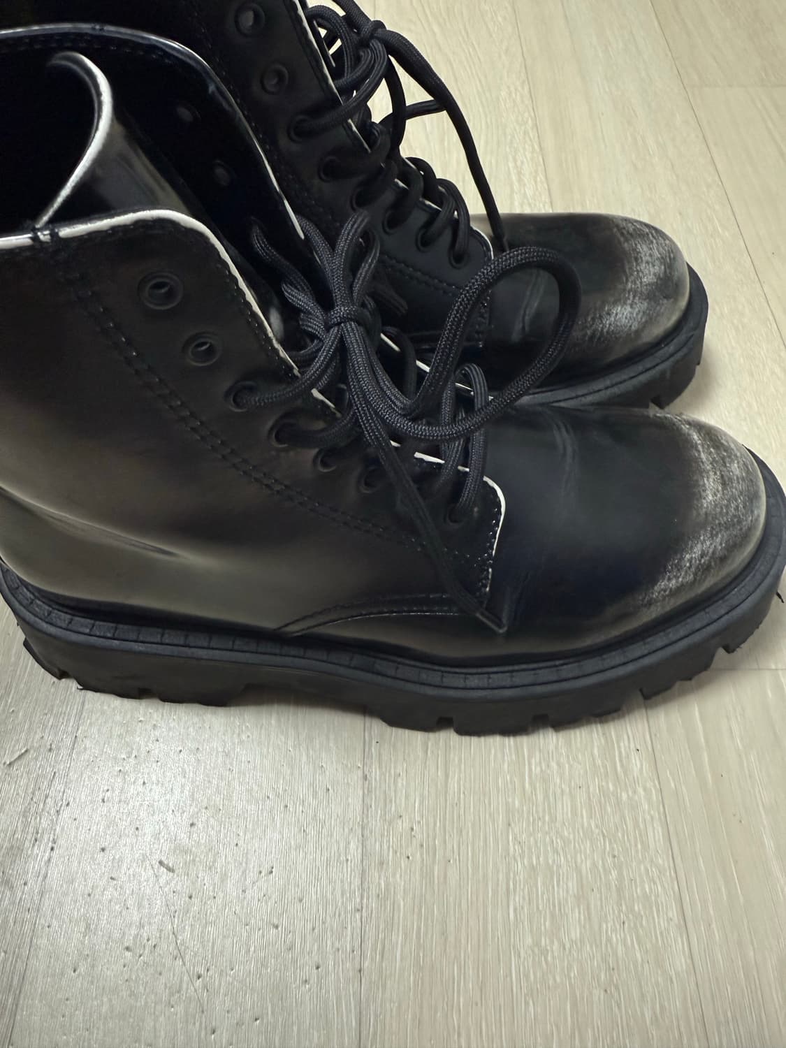 자라 워싱 부츠 상품이미지3