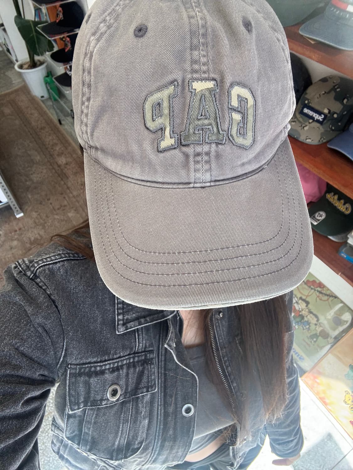 갭 빈티지 볼캡 상품이미지1