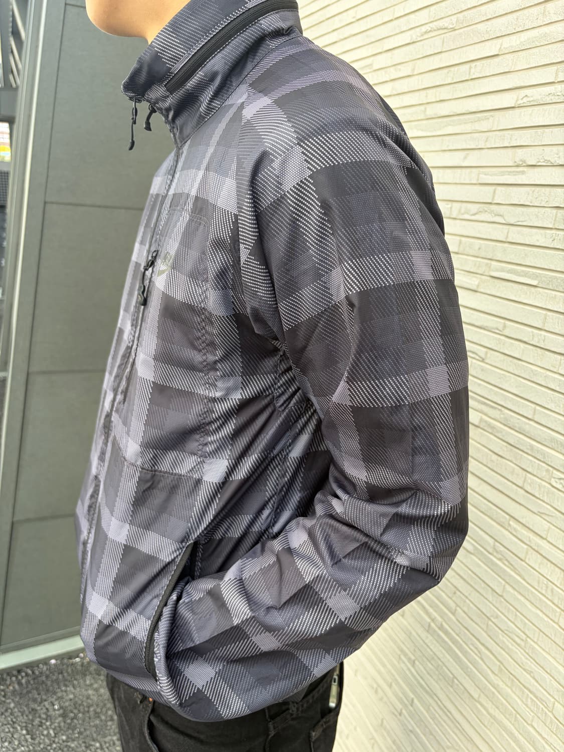 나이키 체크 바람막이  상품이미지2