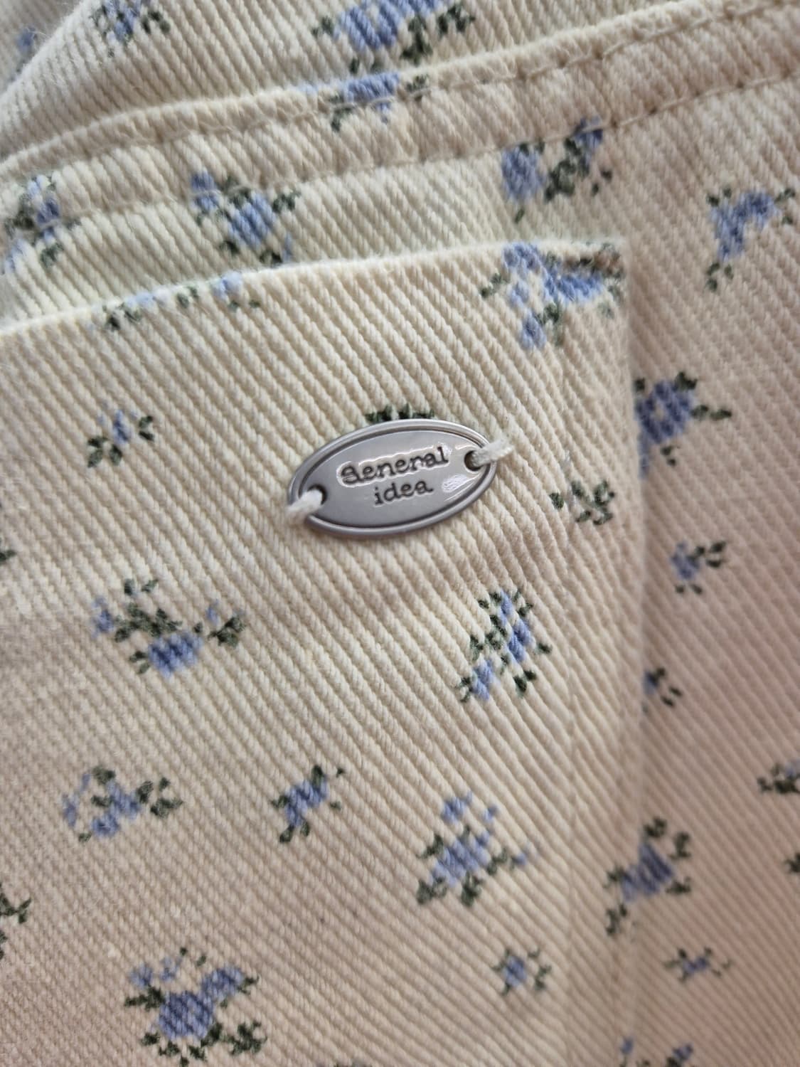 GENERAL IDEA 플라워 패턴 팬츠 XL 상품이미지4