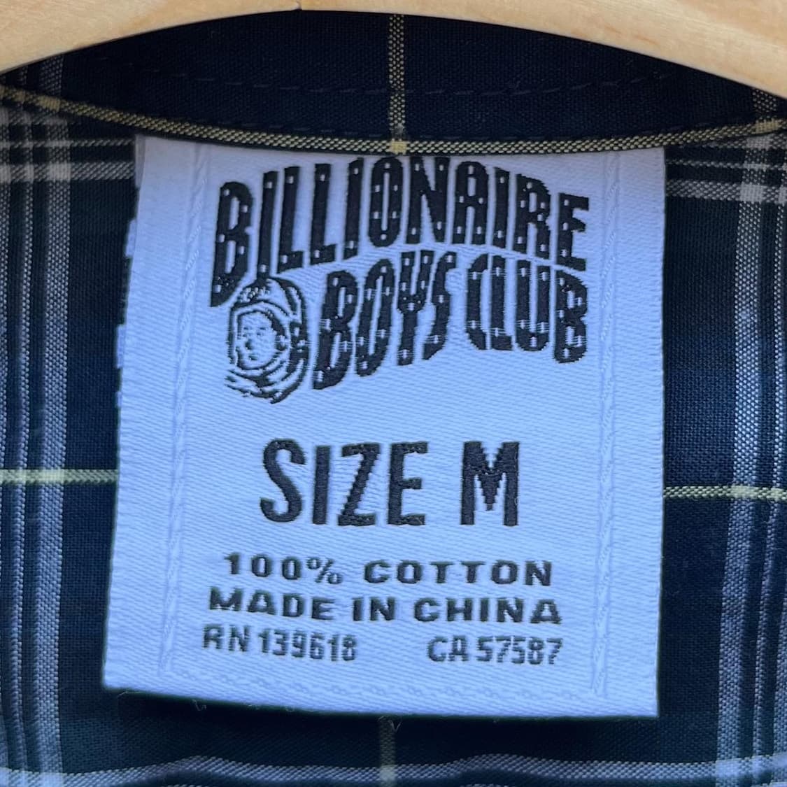 빌리어네어 보이즈 클럽 우주인 체크 셔츠 상품이미지9