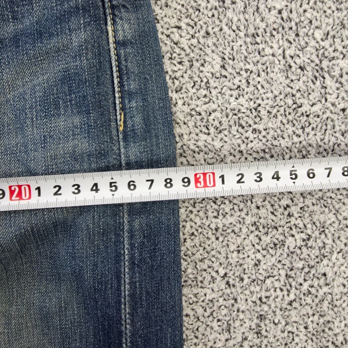 [W32 L30] 리바이스 워싱 데님팬츠 0121J 상품이미지7