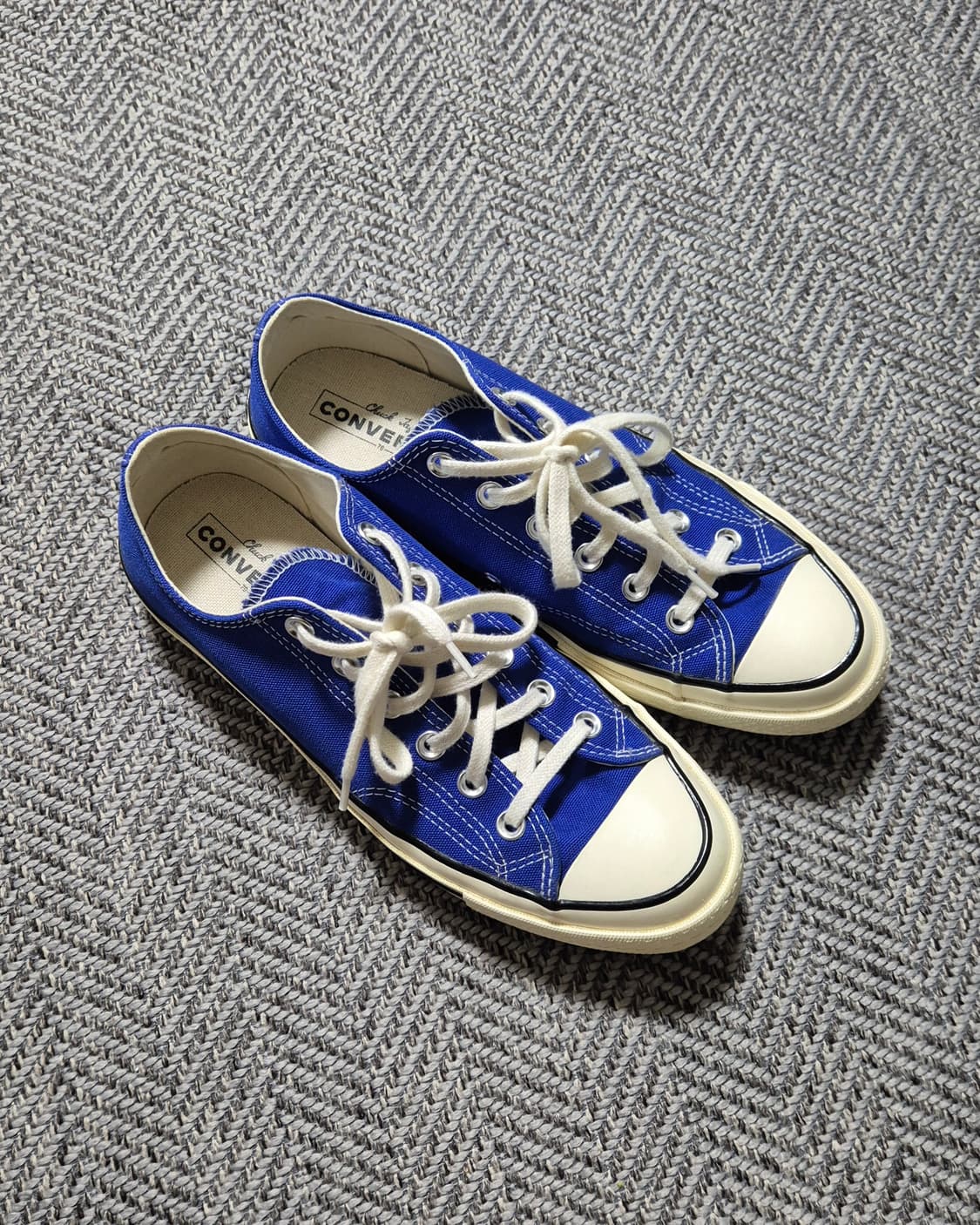 컨버스 척테일러 70 로우 러쉬 블루 265사이즈 상품이미지1