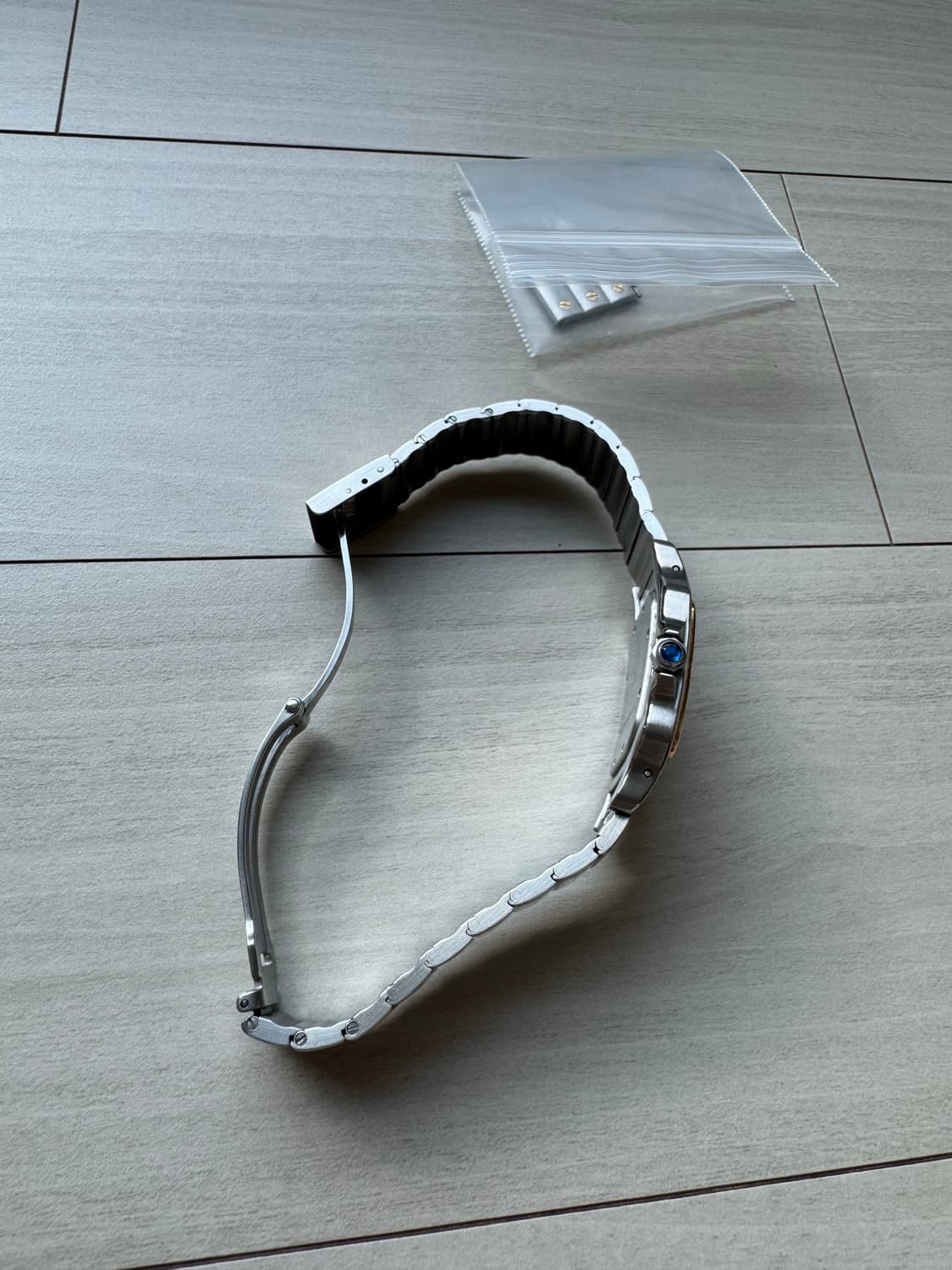 까르띠에 산토스 갈베 콤비 LM 사이즈 판매합니다 상품이미지10