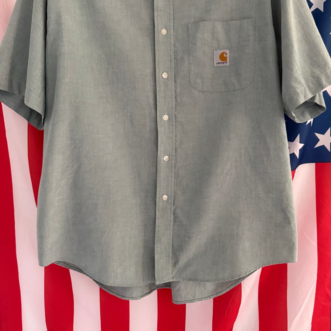 [XL] 칼하트 carhartt 리메이크 반팔 셔츠 - 7 상품이미지4