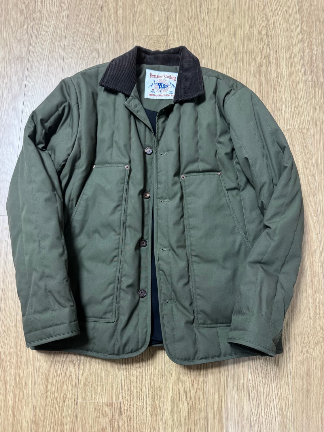 VDR 패디드 초어 자켓 m사이즈 상품이미지1