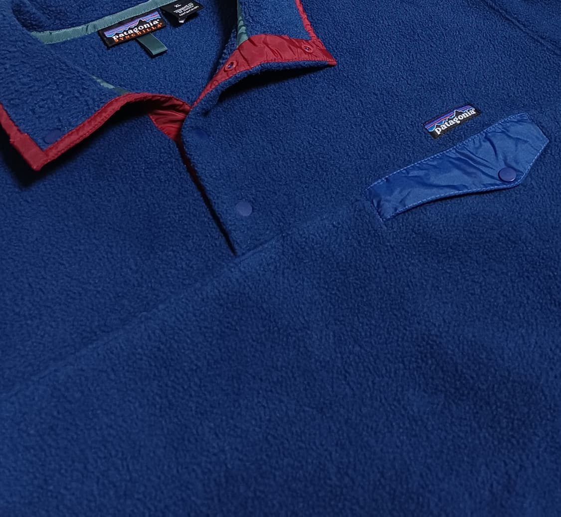 🇯🇲 파타고니아 신칠라 스냅티 - 딥 블루 / 버건디 상품이미지4