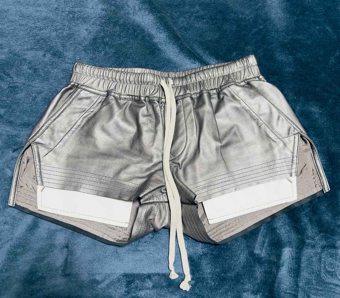 릭오웬스 24SS 포그 쇼츠 건 메탈릭 40사이즈 상품이미지7