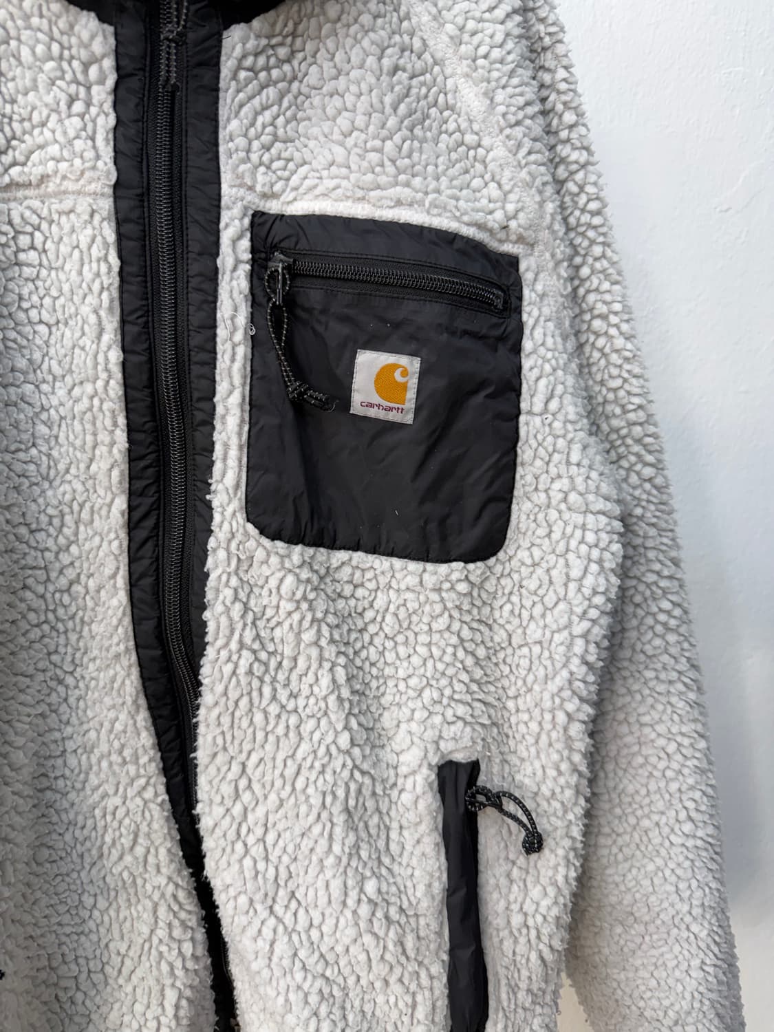 정품) 칼하트 뽀글이 플리스 자켓 M  상품이미지4