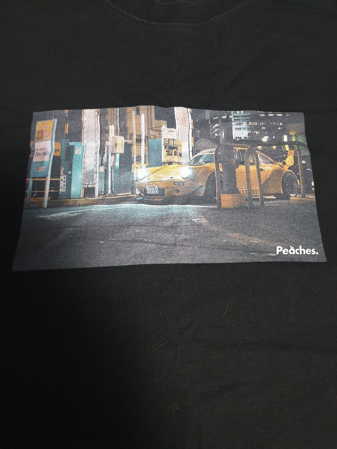 피치스 스포츠카 박스 그래피티 반팔티 블랙 (L) 상품이미지2