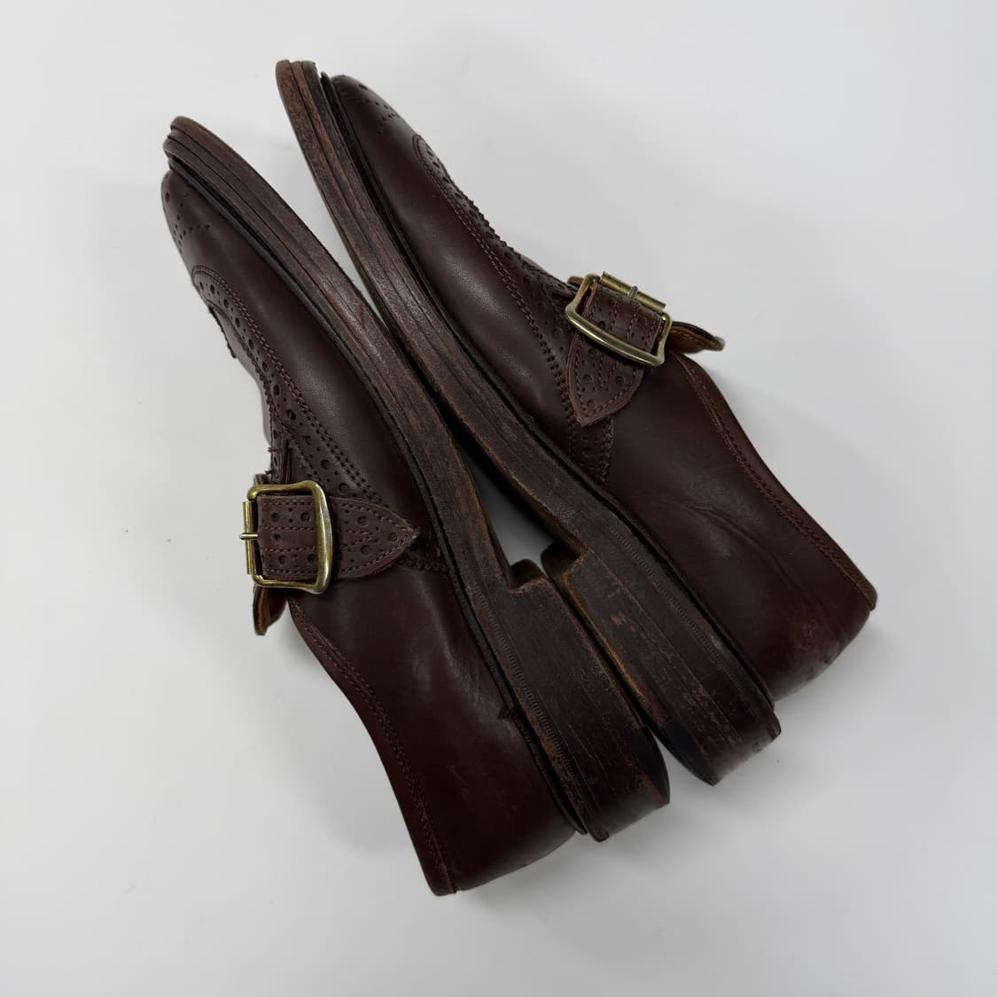 Tricker's x Ships belted shoes 상품이미지5