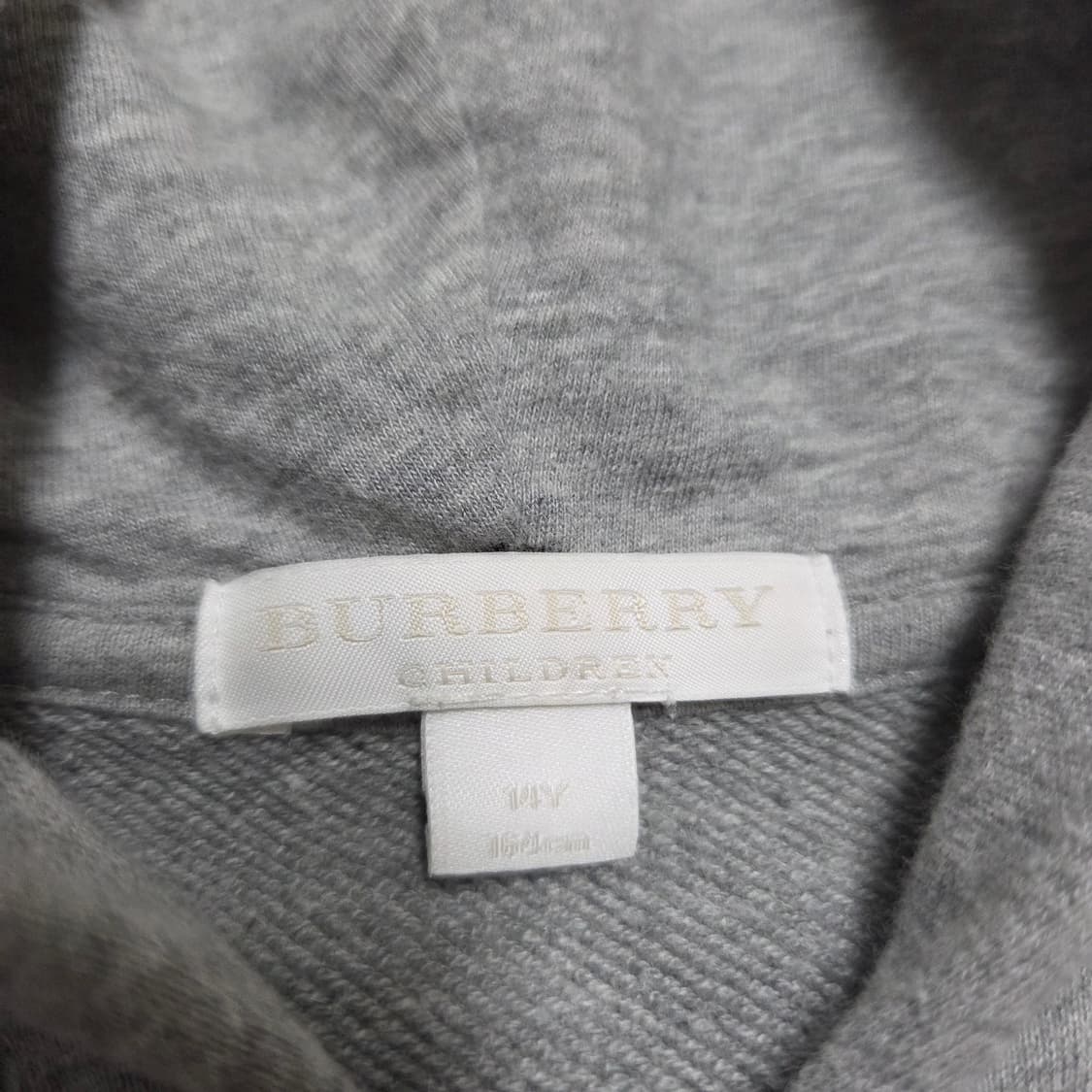 버버리 후드집업 그레이 상품이미지2