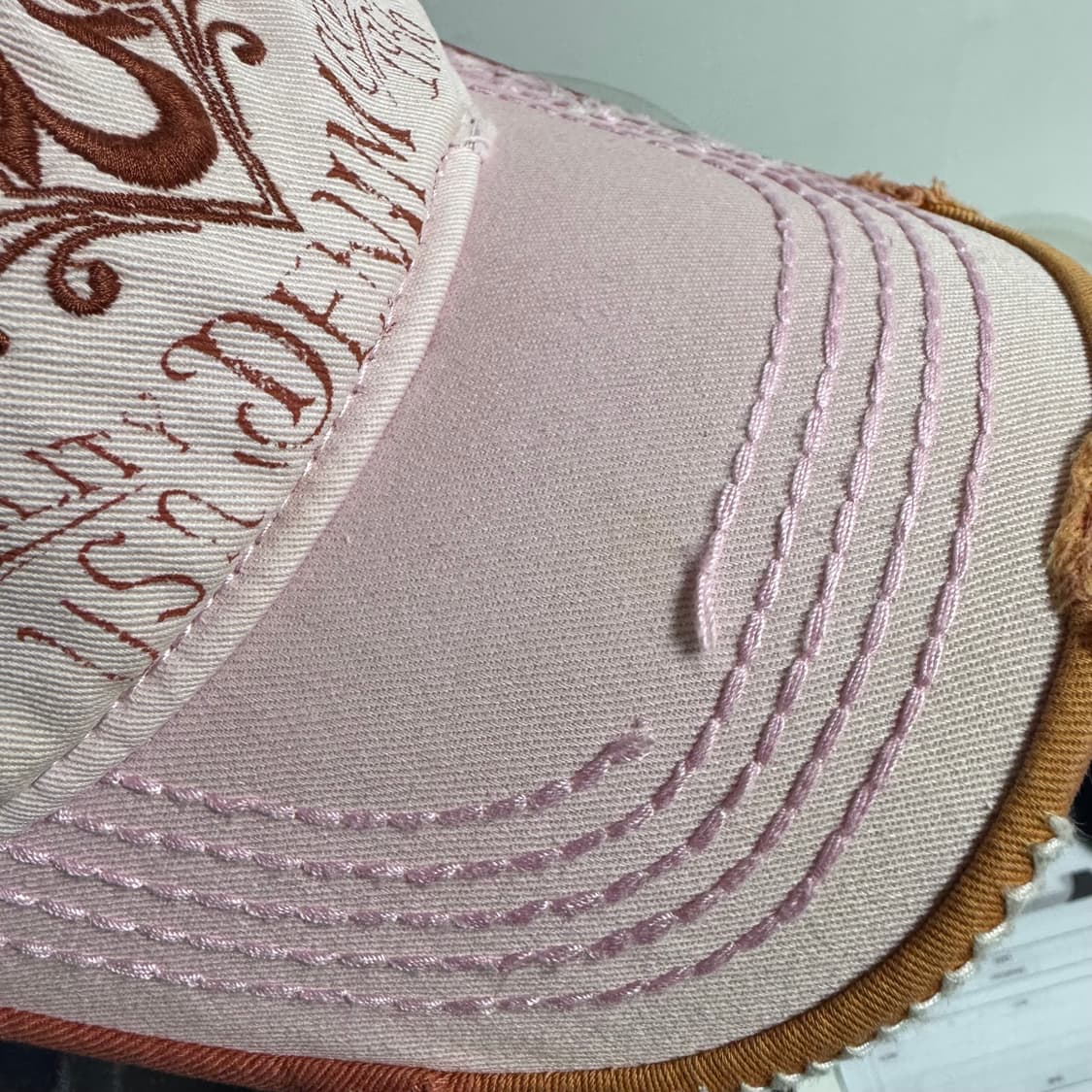 트루릴리젼 핑크 빈티지 볼캡 상품이미지9