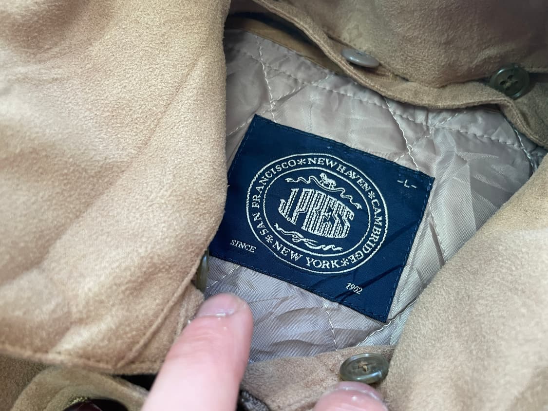 제이프레스 베이지 발마칸 후드 코트  상품이미지5