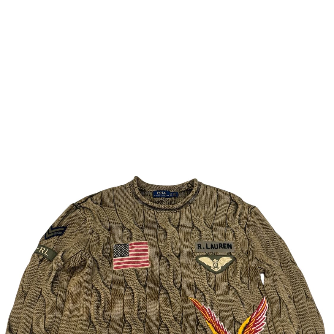 폴로 랄프로렌 케이블 자수 니트 상품이미지2