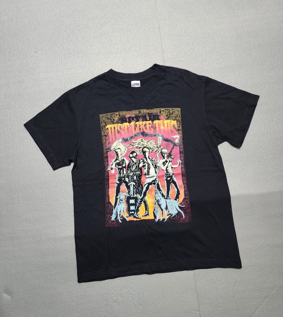 Spyair 스파이에어  저스트 라이크 디스 2017  반팔 티셔츠 상품이미지1