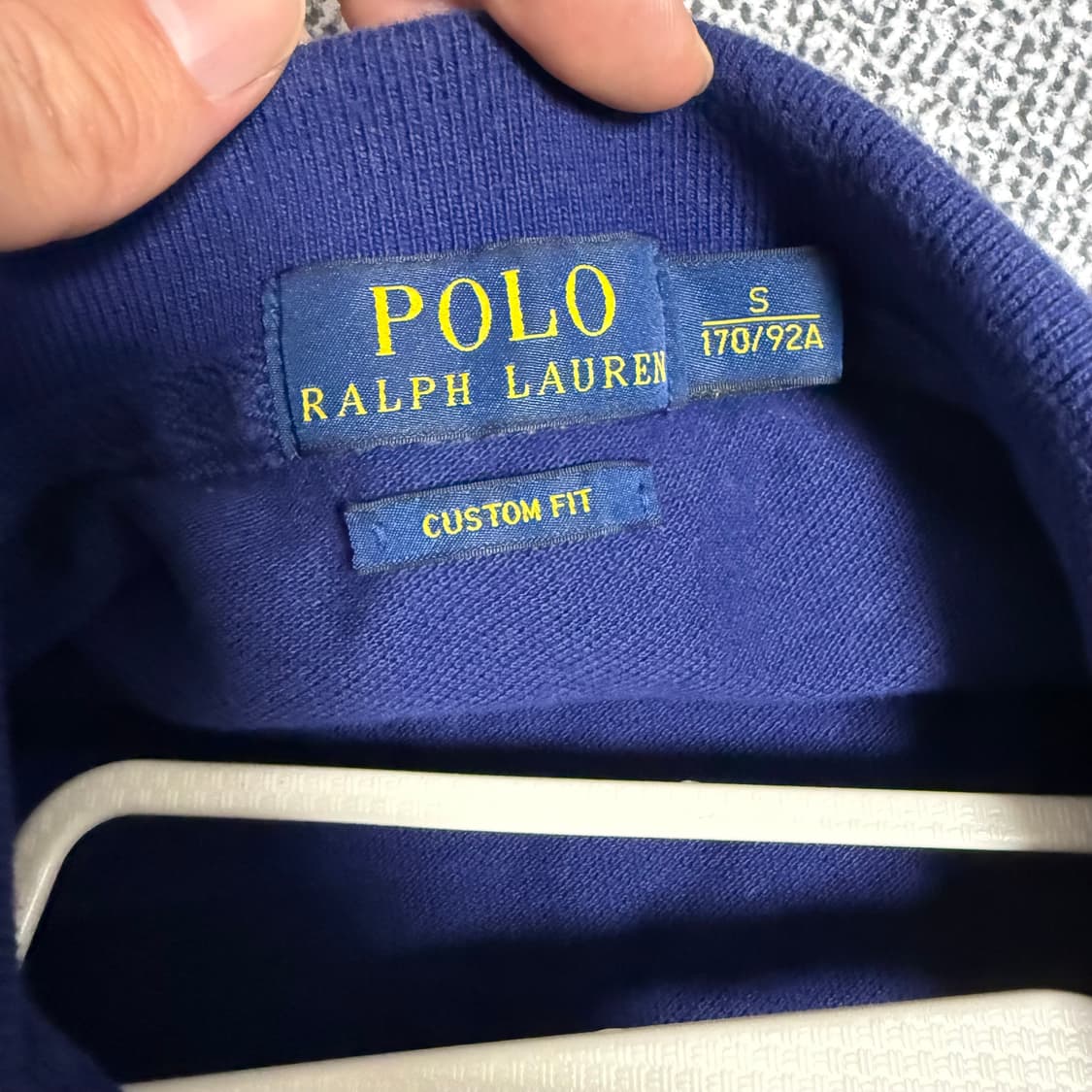 폴로 랄프로렌 빅포니 반팔 카라티 네이비 S 상품이미지3