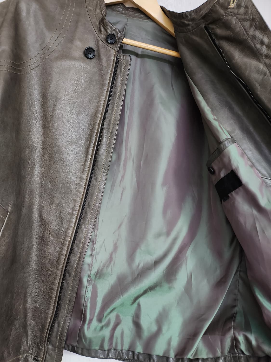 우영미 남성 가죽자켓  상품이미지4