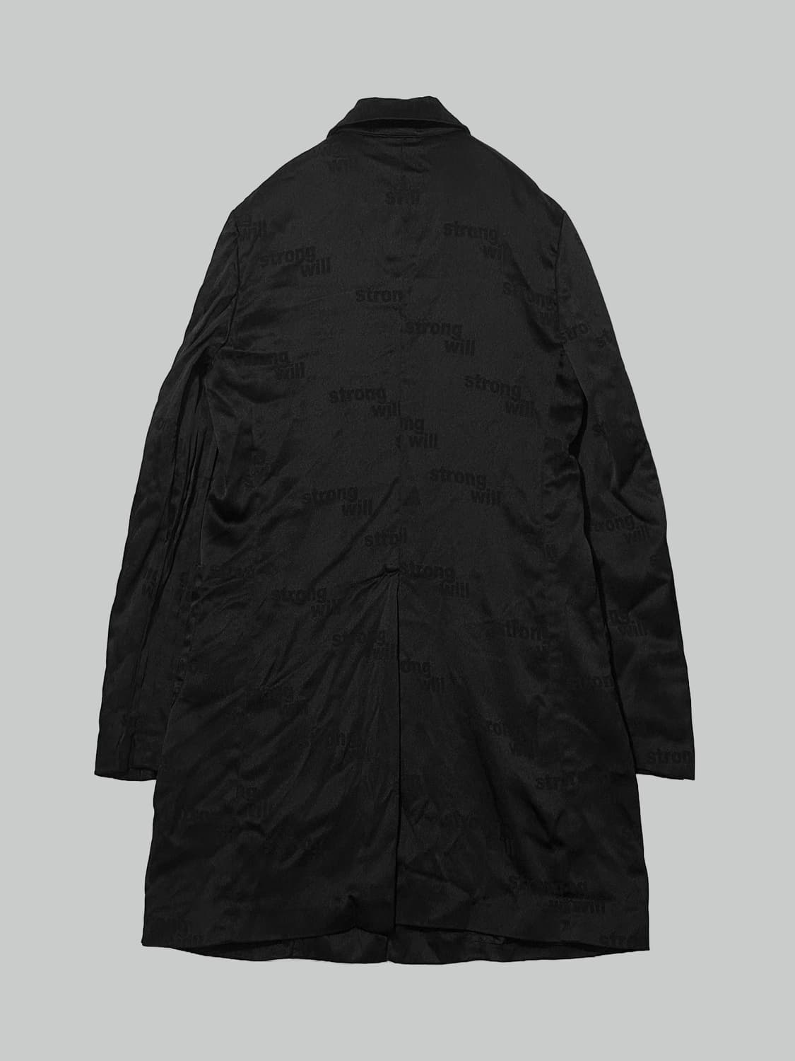 꼼데가르송 블랙 스트롱 윌 코트 상품이미지4