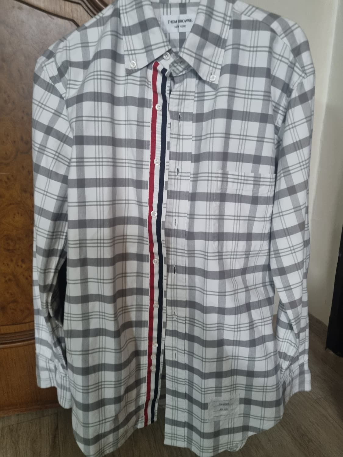 톰브라운 체크셔츠.  S/M 상품이미지1