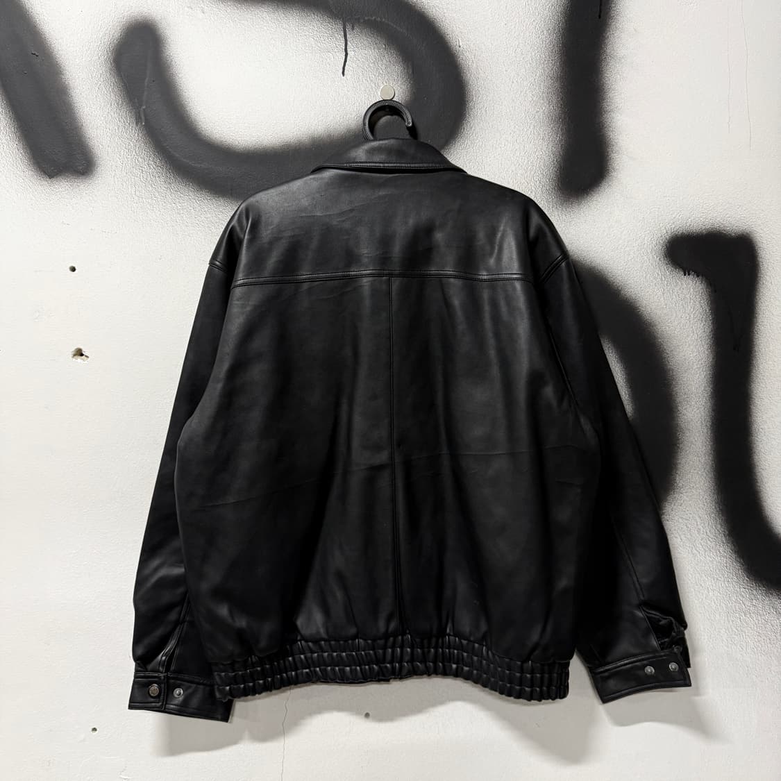 VTG 빈티지 자수 디테일 가죽 A2 봄버 자켓 상품이미지2