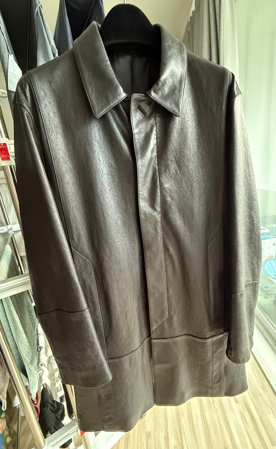 유스 25fw 레더 카코트 상품이미지3