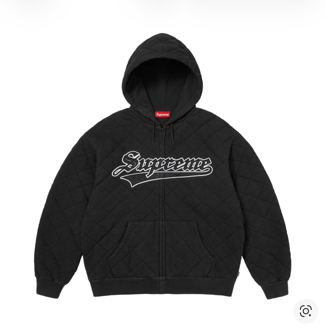 (L)슈프림 퀼티드 후드 집업 상품이미지1