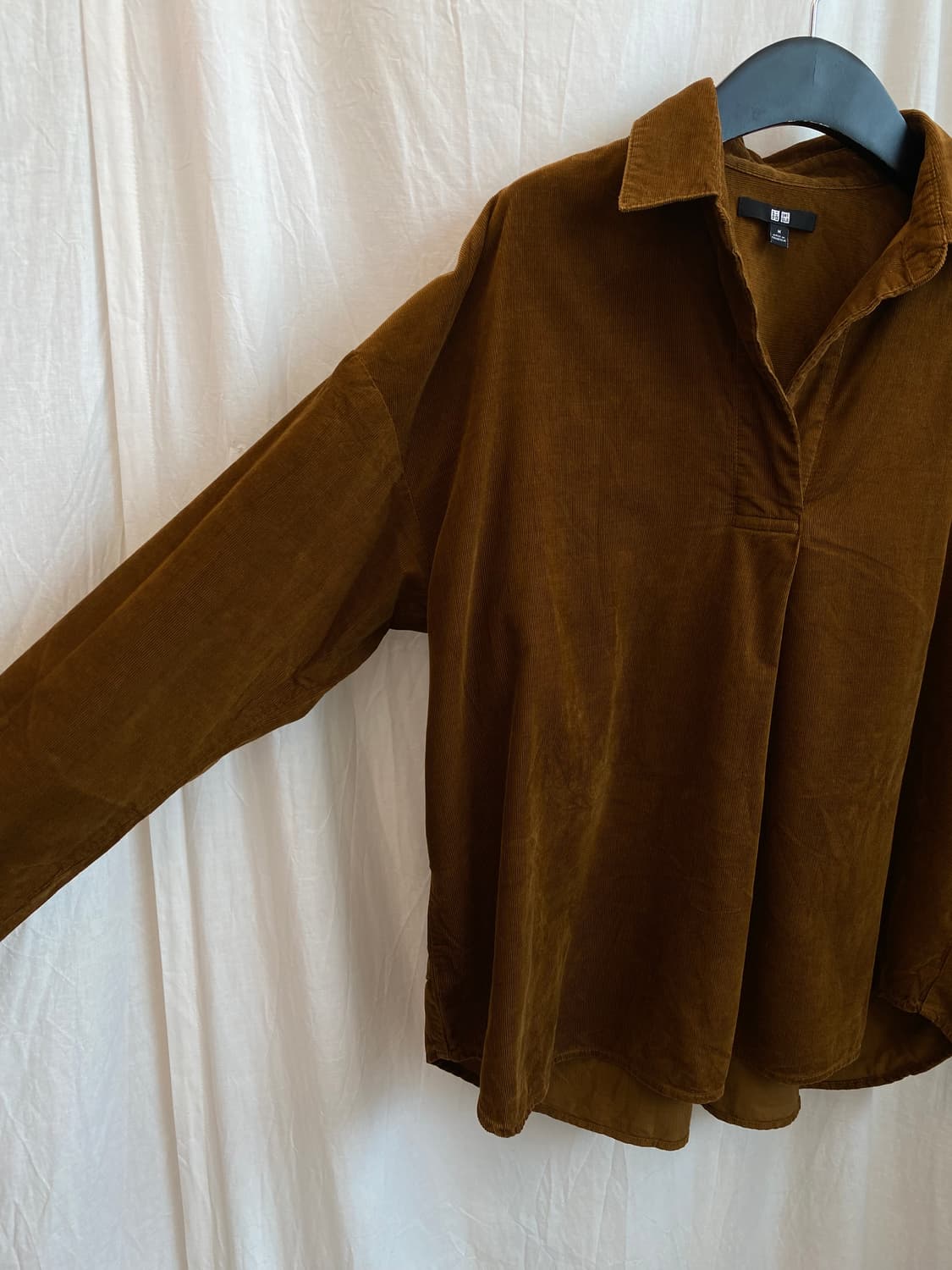 UNIQLO 브라운 코듀로이 셔츠(M) 상품이미지5