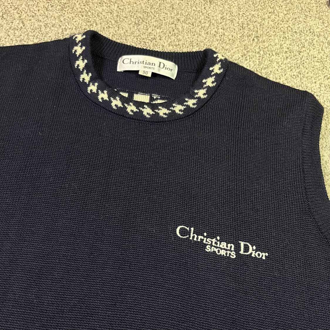크리스찬 디올 스포츠 울 니트 베스트 상품이미지2