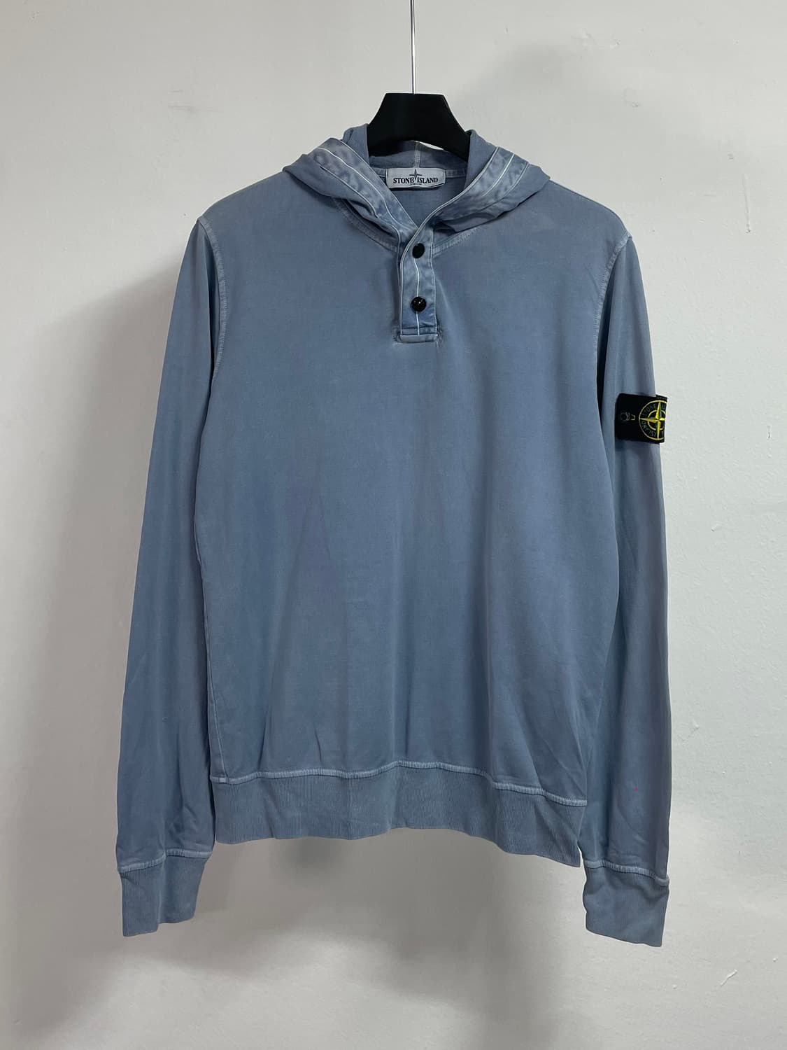 14fw 스톤아일랜드 워시드 와펜 후드티 (on.603) 상품이미지1