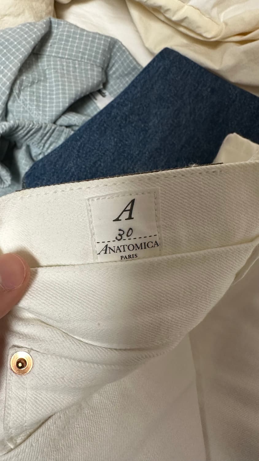 아나토미카 618 화이트진 30인치 상품이미지2