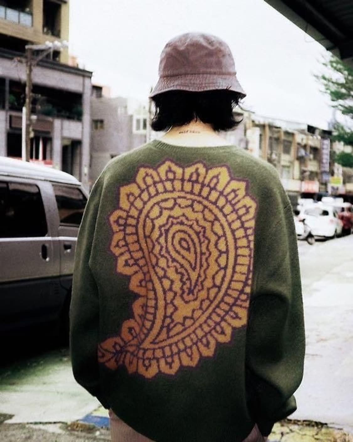 스투시 페이즐리 니트 / 사이즈 M  상품이미지1