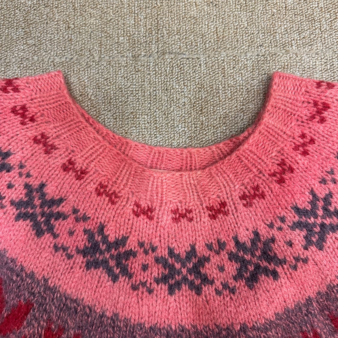 90년대 에디바우어 노르딕스웨터 상품이미지2