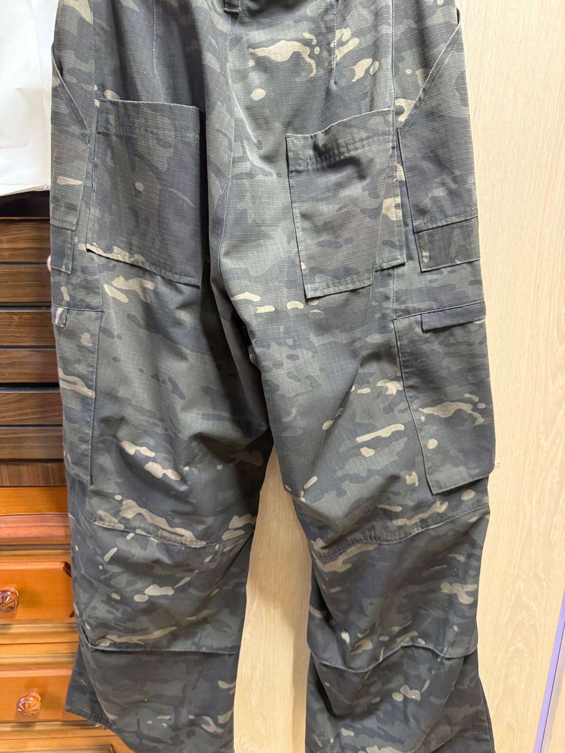 해칭룸 퍼티그오버팬츠 립스탑카모 4 상품이미지1