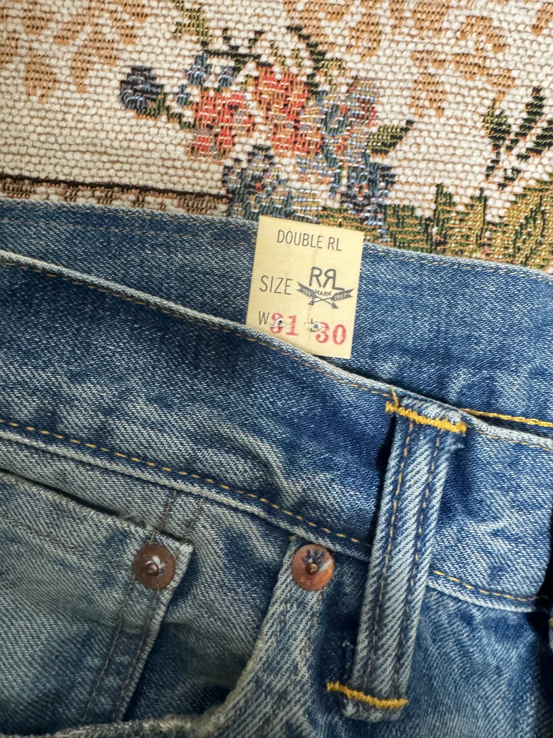 더블알엘 빈파포 미드랜드 31x30 (새상품) 상품이미지4