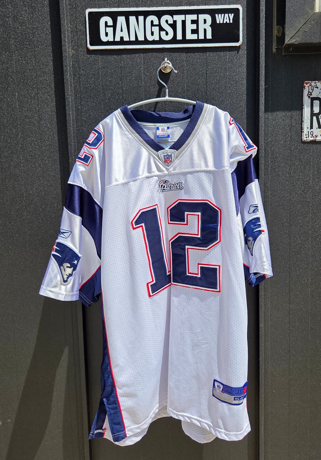  [대장급/풀자수] 리복 NFL 뉴잉글랜드 패트리어츠 "톰 브레디"  상품이미지1