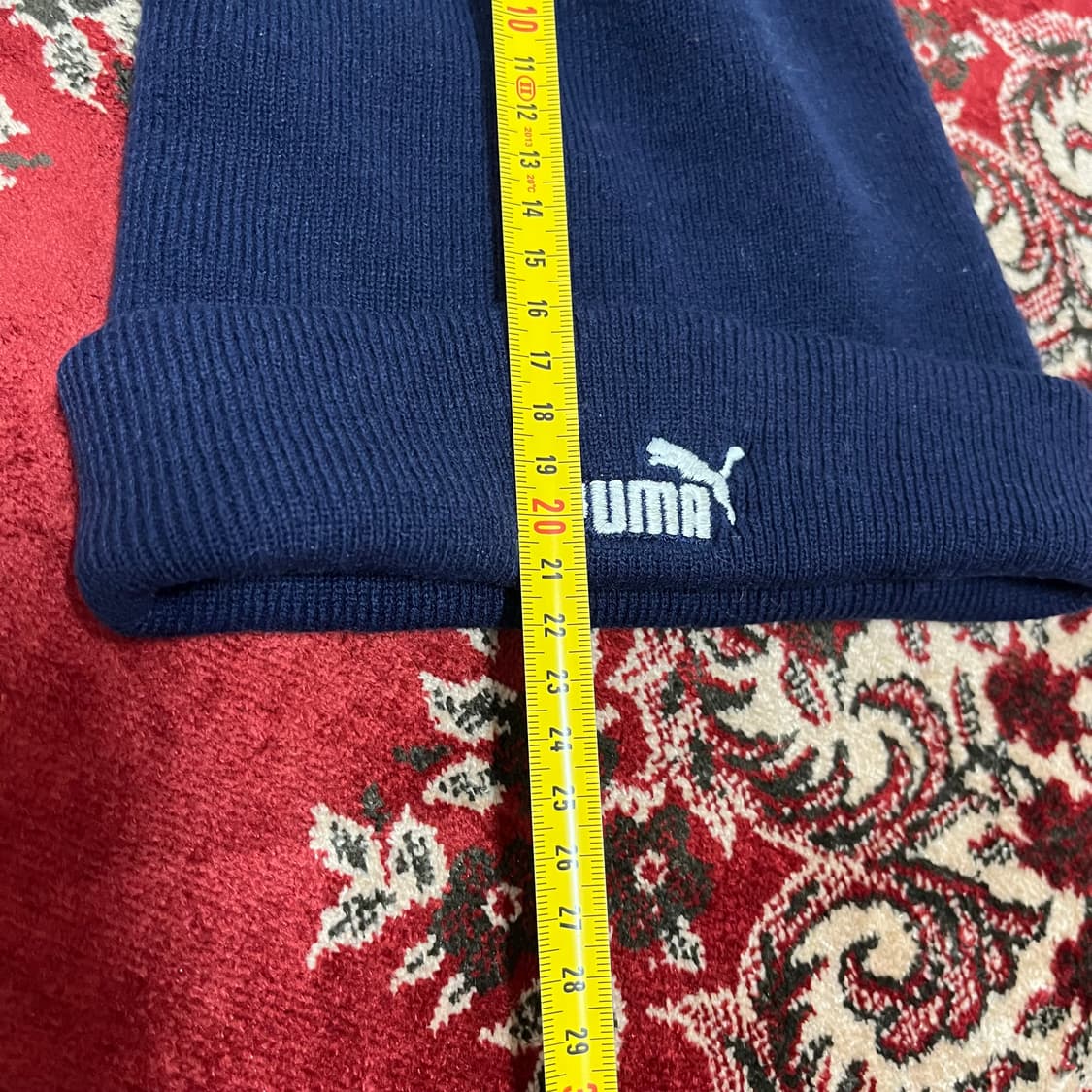90s vintage puma 빈티지 푸마 비니 네이비 상품이미지5