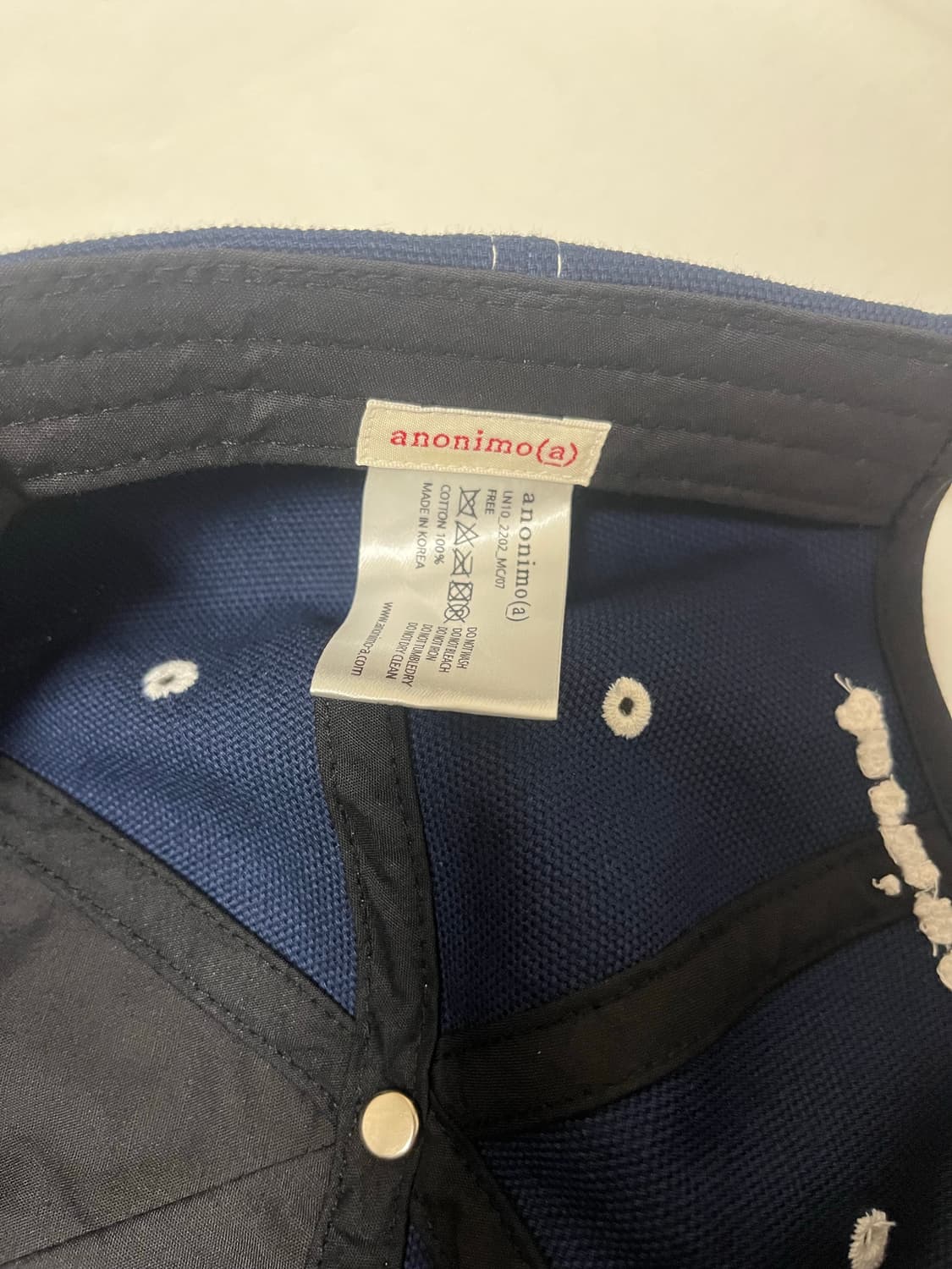 Anonimoa cap 상품이미지3