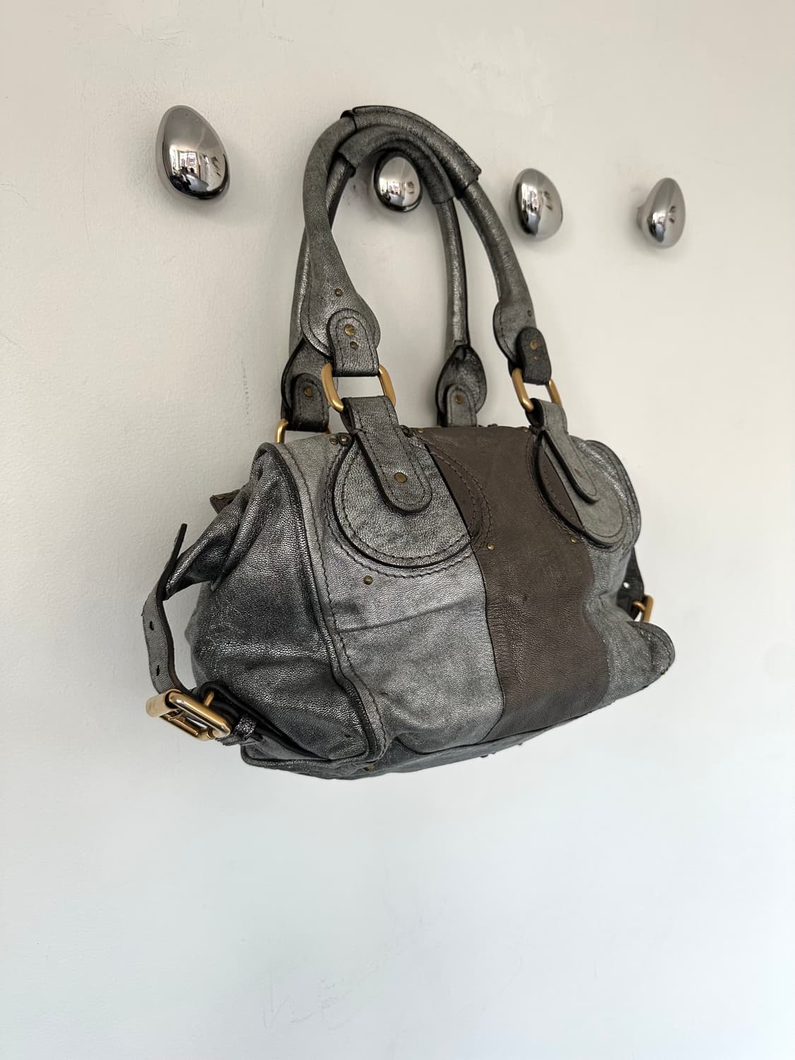 끌로에 패딩턴 실버 숄더백 상품이미지4