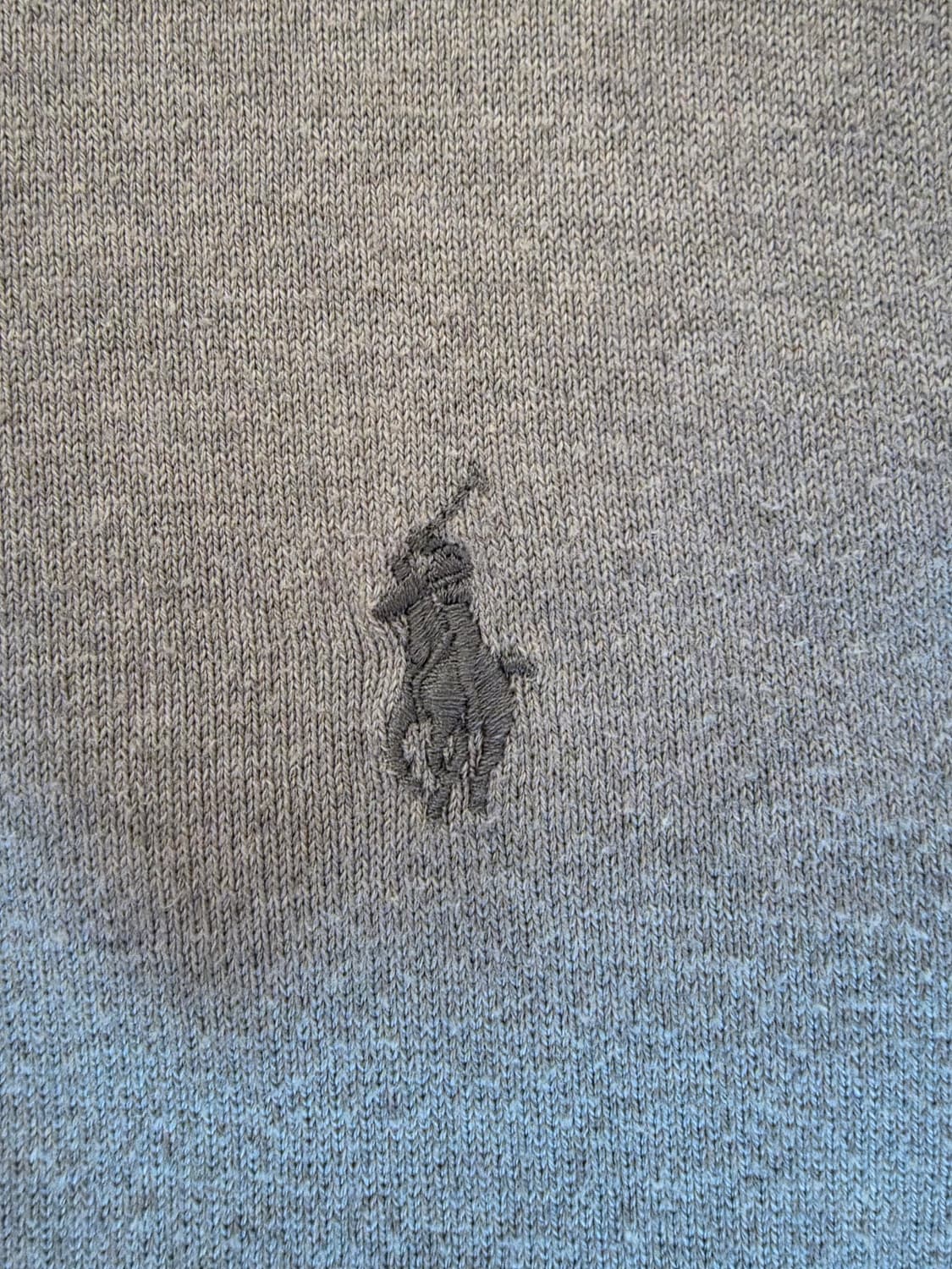 폴로 PIMA Cotten Slim Fit 니트 Light Grey L 상품이미지4