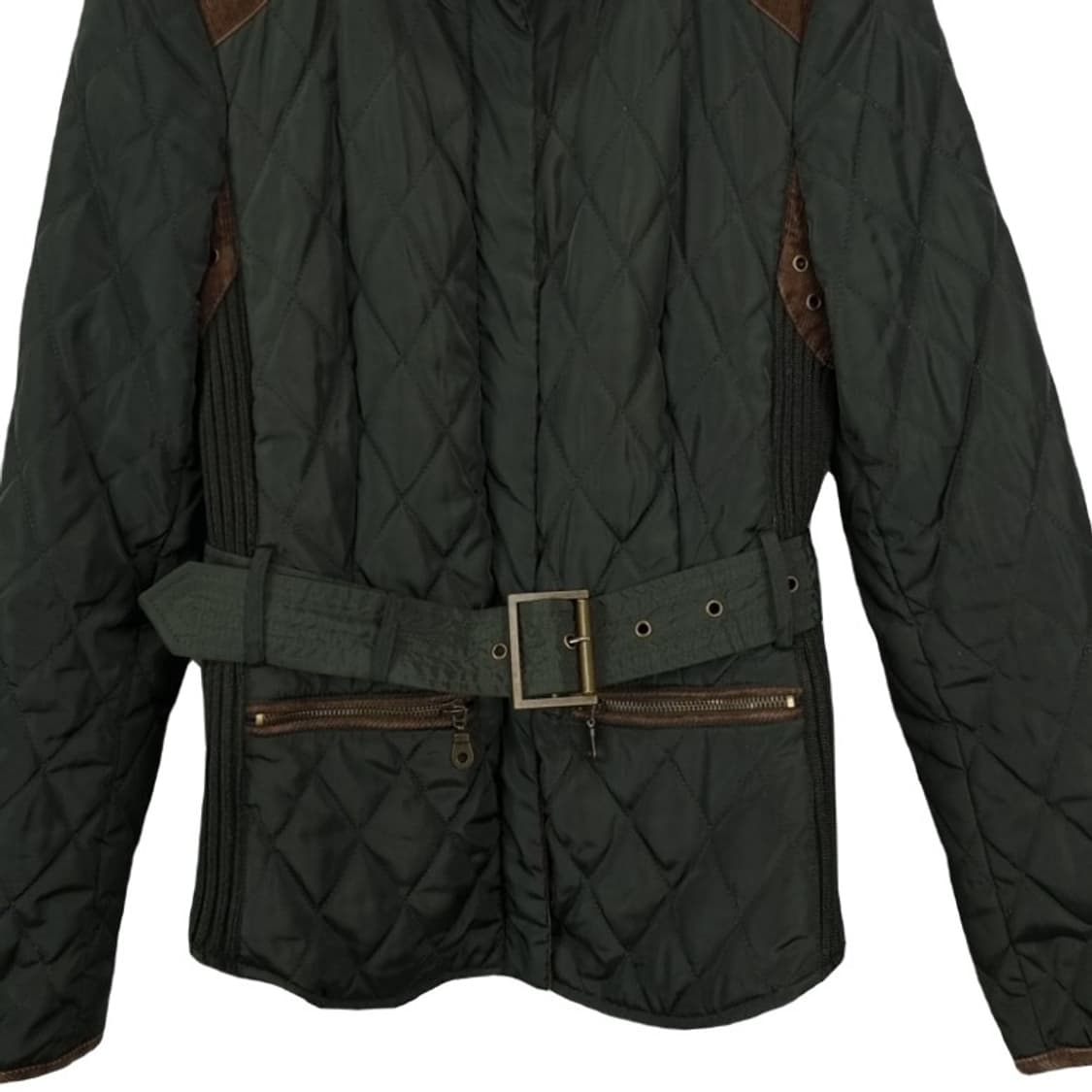 [자라] 벨티드 퀄팅 퀼팅 자켓 M18990 상품이미지5